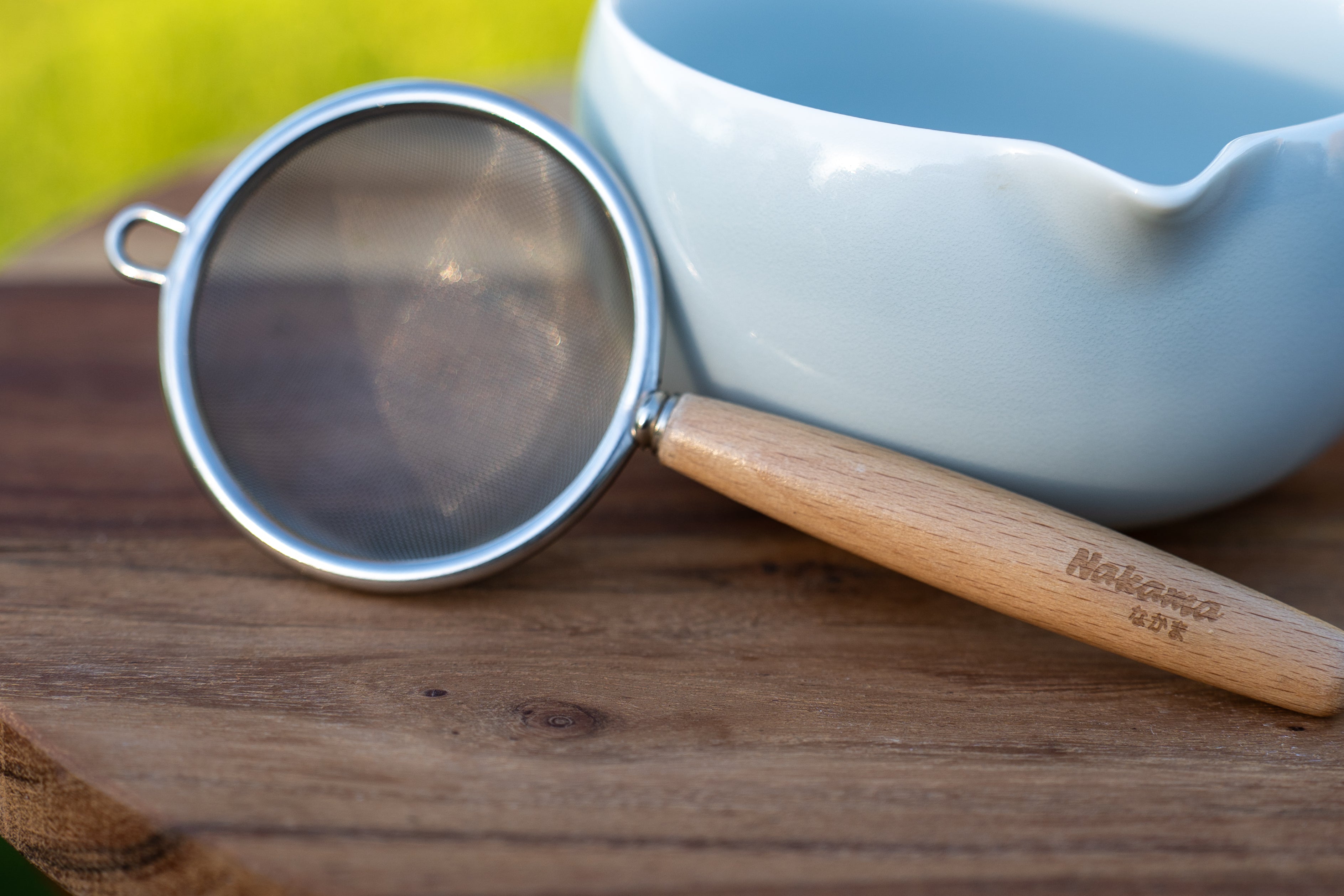 Stainless Wooden Matcha Sieve